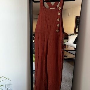 Universal Thread Terracotta Overalls